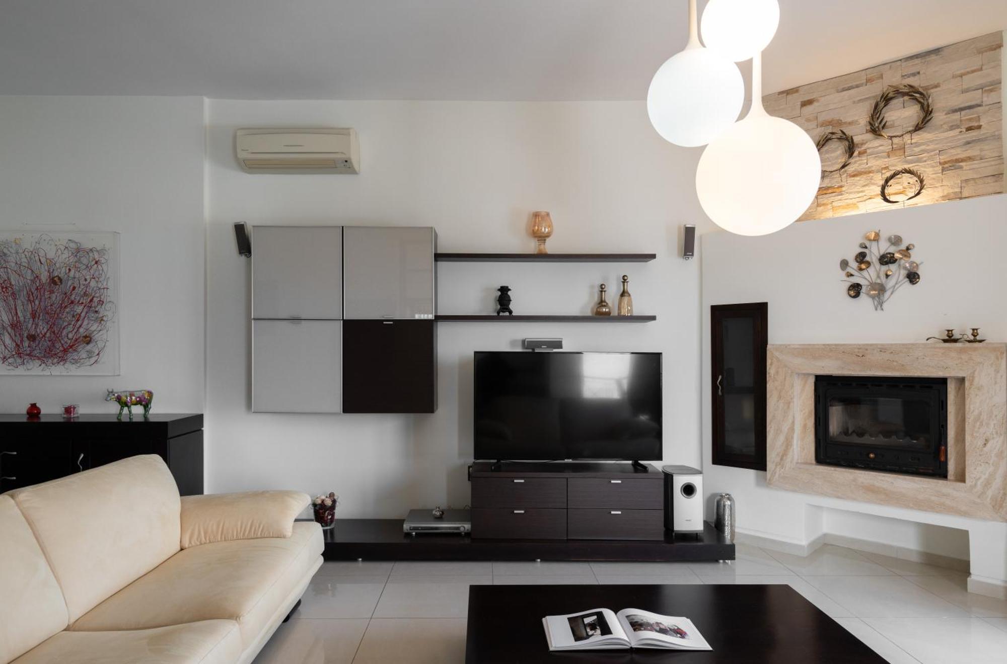Central Seaview Heven Apartment In Fira Santorini Fira (Santorini) Exterior foto