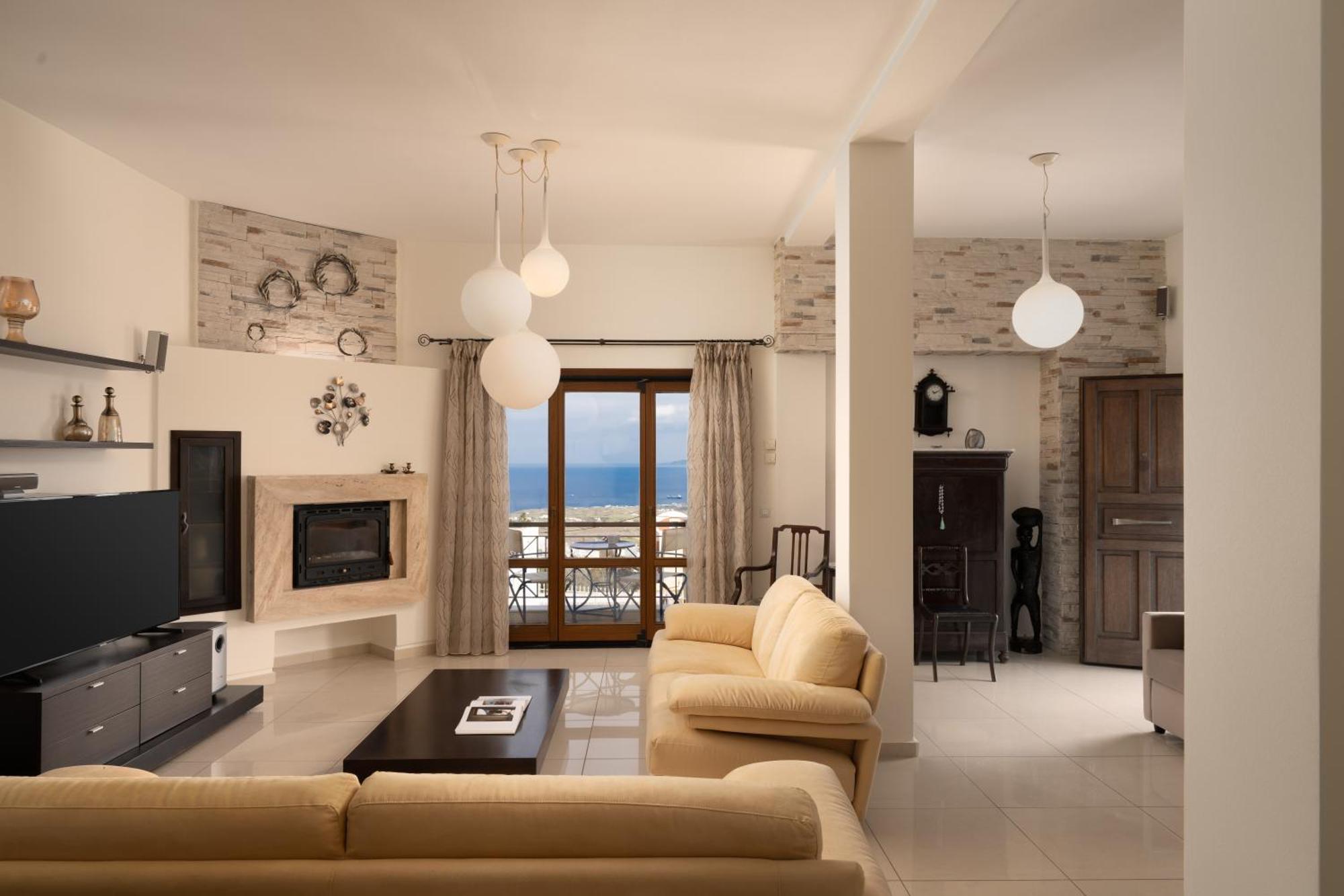Central Seaview Heven Apartment In Fira Santorini Fira (Santorini) Exterior foto