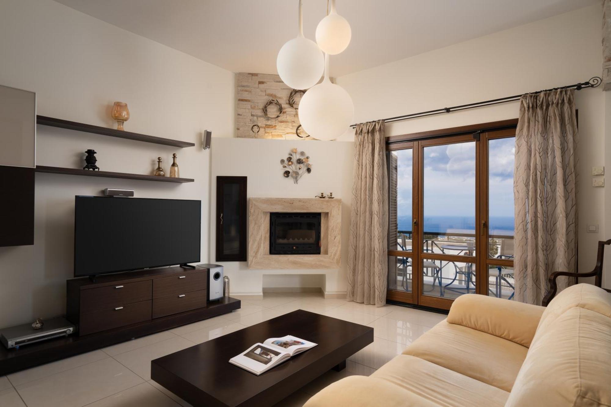 Central Seaview Heven Apartment In Fira Santorini Fira (Santorini) Exterior foto